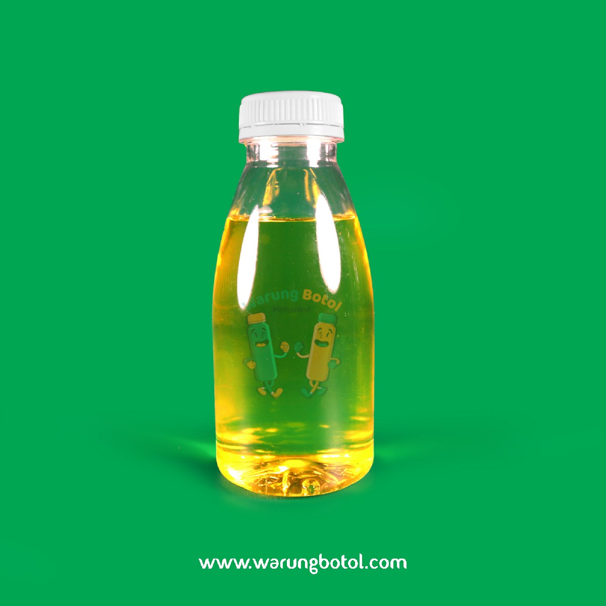 distributor toko jual botol plastik minuman unik 350ml bening murah terdekat bandung jakarta bogor bekasi